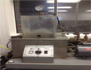 Figure 3 : Water Washout Apparatus