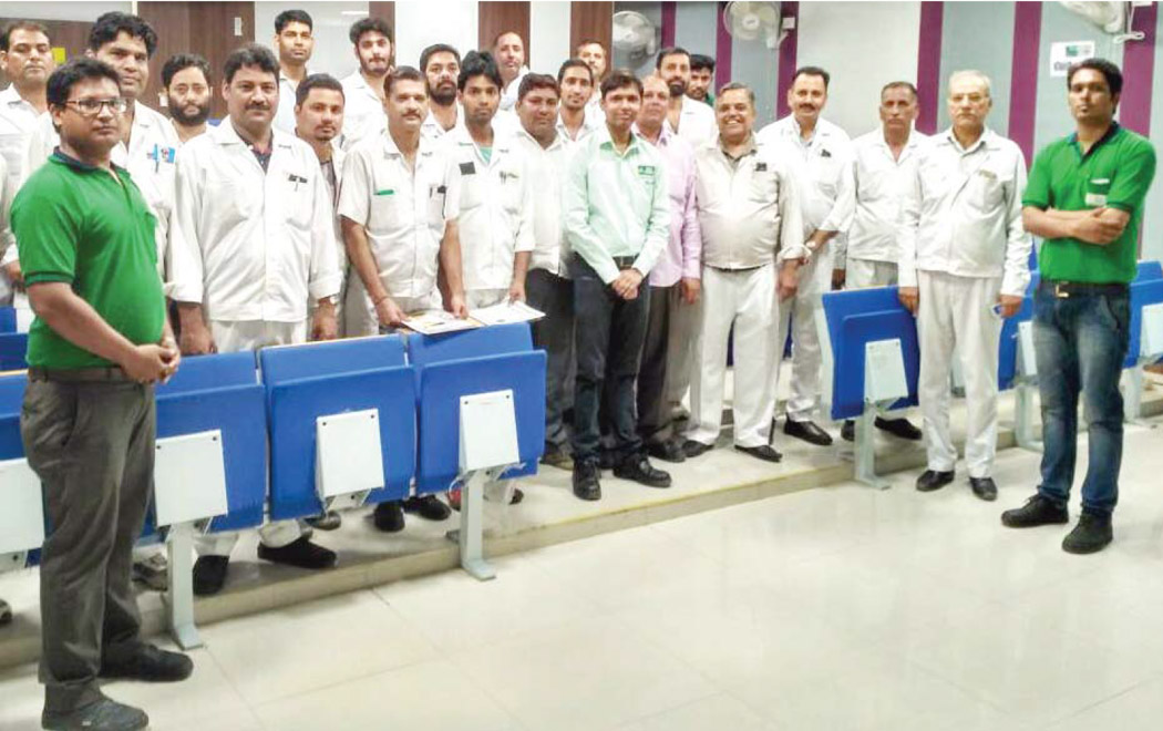 PILOT (Practical Industrial Lubrication Orientation Training) conducted at HeroMoto Corp (L&amp;D Centre) “GuruKul”, Dharuhera (Haryana)