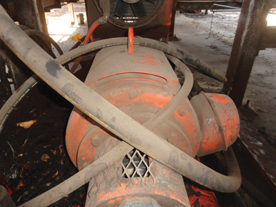 Hoses that are too long may rub&nbsp;on another hose or other structure.