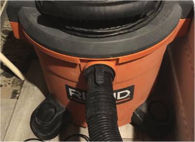 Slight Vacuum Solves Problem
