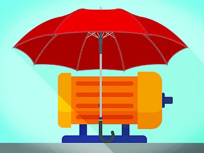 Umbrella motor