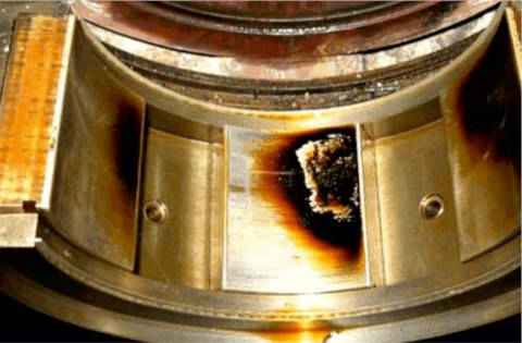 Figure 1. Varnish in bearing