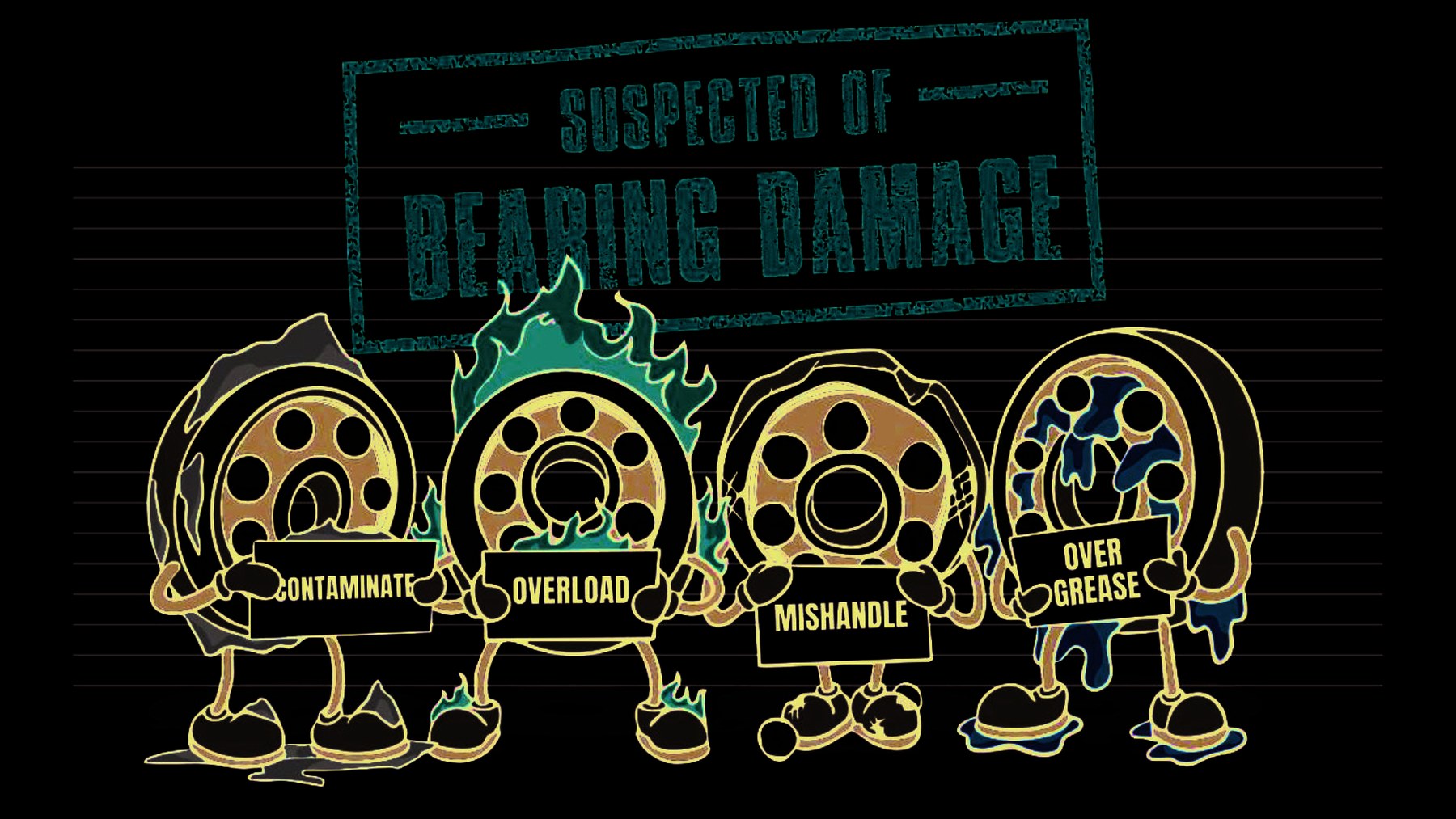 Common bearing damage causes