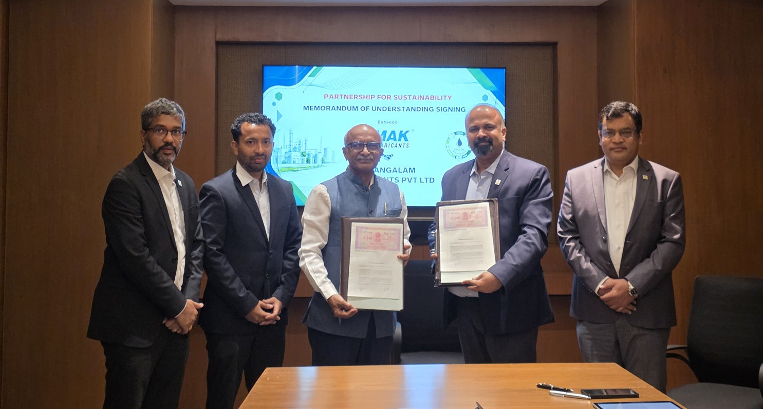 MAK Lubricants and Mangalam agreement