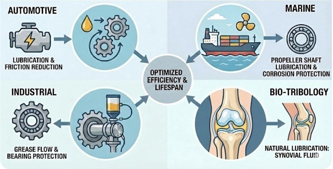 Industrial lubricant applications